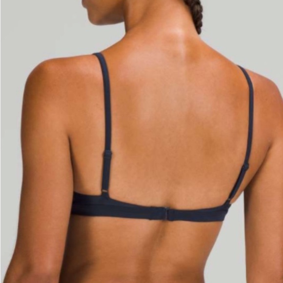 NEW LTD. EDT. lululemon SZ. 2 Waterside Swim Top True Navy/C Cup BNWT - Picture 2 of 13